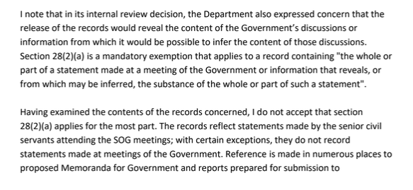 You can see what the Information Commissioner thinks here. While the group does provide advice and reports to the government, that is not its "sole" purpose. The records in fact mostly relate to practical aspects of responding to the  #Covid_19 pandemic: