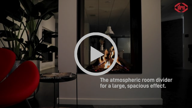 See the new video for our spectacular DRU Maestro 75 Tunnel Tall contemporary gas fire. High, realistic flames, glowing fire bed and visible from both sides! vimeo.com/479822382