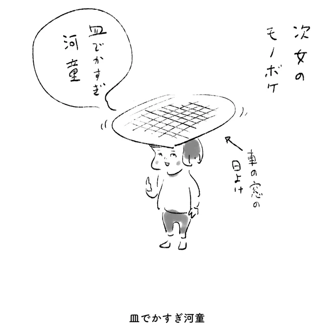 皿でかすぎ河童 