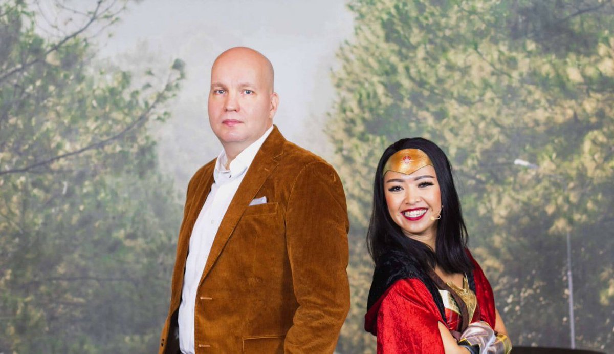 takeoffpartners's tweet photo. "If we survive this, we'll survive anything!" – CEO of Takeoff Partners portfolio company HUONE, Evon Blomstedt, talks about the difficult winter ahead and explains how HUONE became a forerunner of corona-safe meetings and events. https://t.co/lf8eKdv5Vz https://t.co/Jvn7CwbQ80