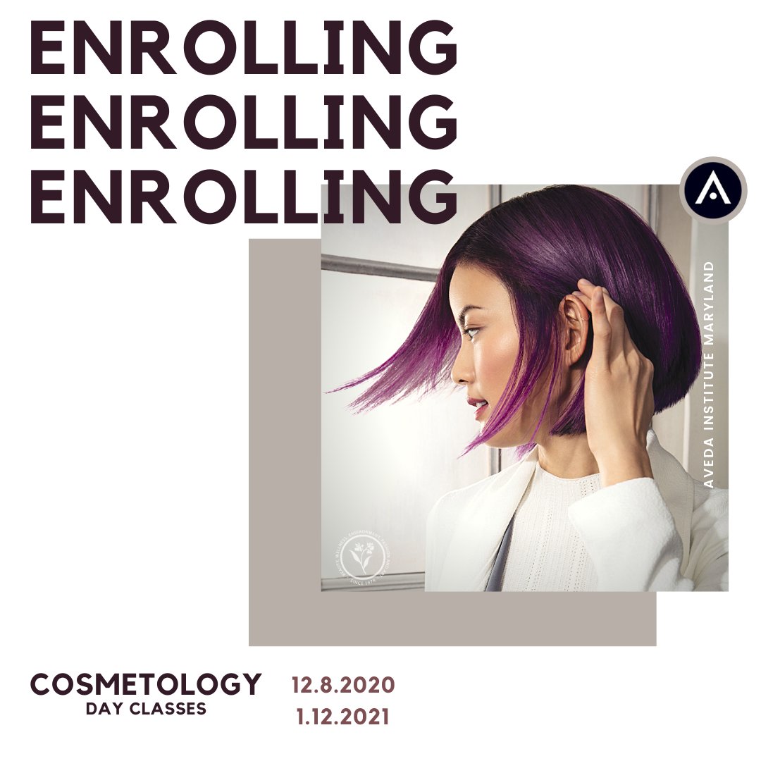 BmoreAveda's tweet photo. ✨You're a color god/goddess, a #hair connoisseur ✨You have the
vision &amp; the drive to take hold of your dreams.

💪Take the 1st step ➡️https://t.co/OaMgMoap9d

#avedainstitute #avedainsitutemd #avedainstitutemaryland #beautyschool #beautyindustry #cosmetologyschool #cosmetology https://t.co/p1ccV4PWRx