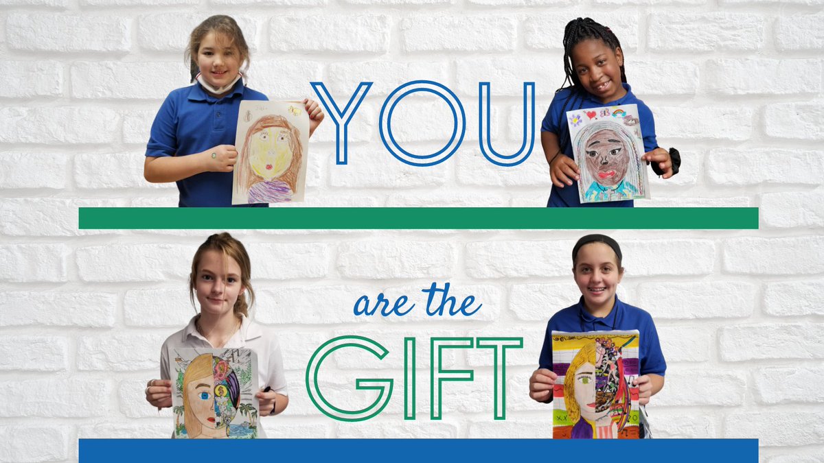 KeySchoolFW's tweet photo. We want Key School students to see themselves for what they are - a precious gift. Enjoy these amazing self portraits entitled, "You are the Gift!" @The_Pigeon
#KeySchoolFortWorth #UnwrapDyslexia #dyslexia #LearningDifferences #dysgraphia #dyscalculia #TheDifferenceIsKey https://t.co/d0j0Jyexu8