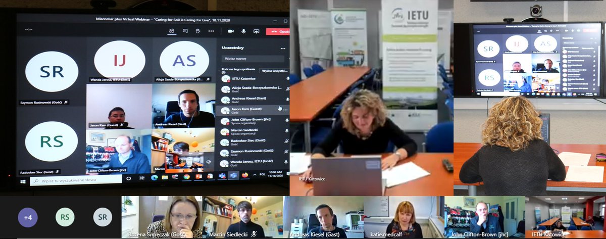 PogrzebaMarta's tweet photo. After webinar “Can we support the Mission - Caring for soil is caring for life? Challenges for 2030” I would like to thank the participants for valuable, interesting discussion 
#MISCOMAR, #HorizonEU #MissionSoil @ibers_aber, @Terravesta, @CBI_ProAkademia, @UniHohenheim, @IETU4 https://t.co/wXeAkEU9R6