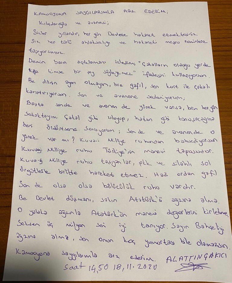Alaattin Cakici On Twitter Cakici Dan Kilicdaroglu Nun Basin Aciklamasina Cevabi