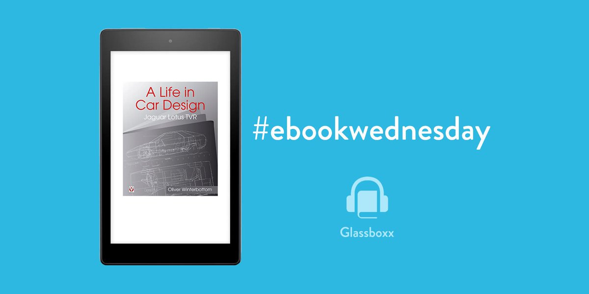 VeloceBooks's tweet photo. It's #ebookwednesday folks and we're kicking off with the late great Oliver Winterbottom's A Life in Car Design - #Jaguar, #TVR, #Lotus. 

A brilliant insight into the life of a great man, get your @FirstyGlassboxx ebook at https://t.co/Alwo6Hs4Jp https://t.co/WI7niJuDsn