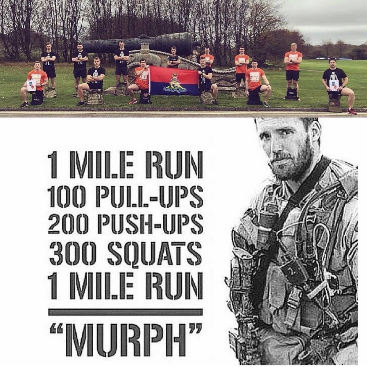 RAYoungOfficers's tweet photo. Nearing the midway point and we have completed a total of 50 Murphs!  @rhqra @Commandant_RSA @LWC_UK @RSA_Close_Spt @CO_14RA @BritishArmy https://t.co/zb4eSiRJVg
