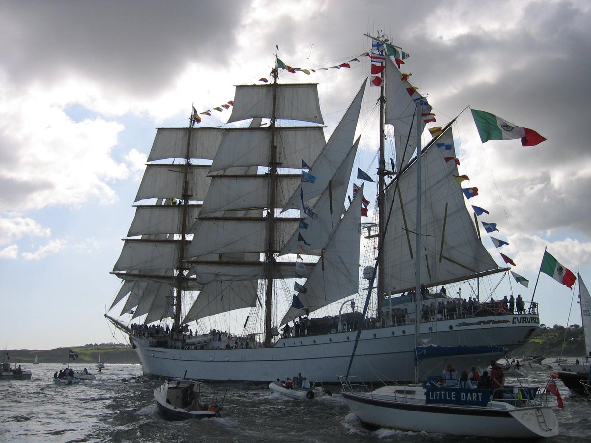 FalmouthGin's tweet image. So excited to hear that @tallships_race will be leaving from our home town of #Falmouth in 2021 - these amazing #tallships will pass #BlackRock as they leave! #cornishgin #cornishandproud #falmouthblackrockgin