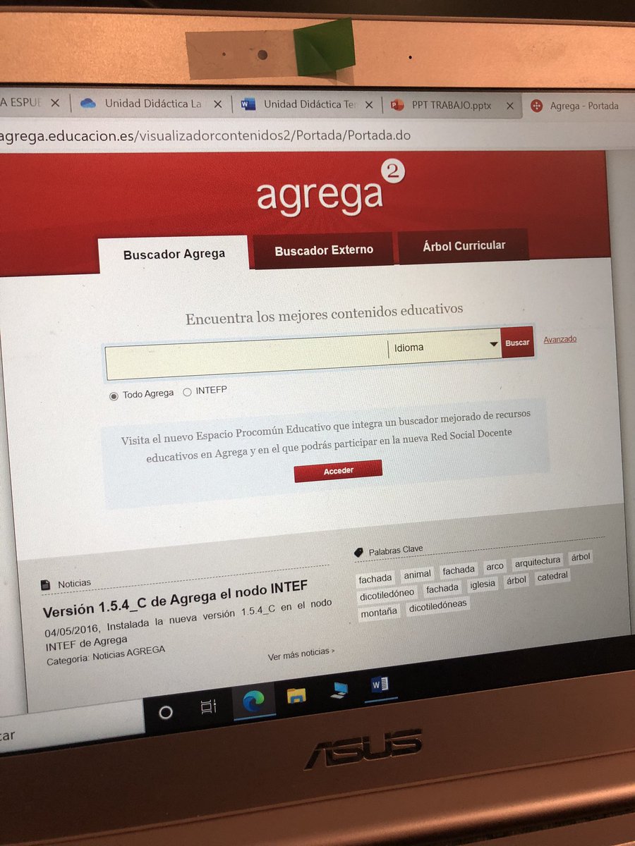 LuTice2020's tweet photo. Hoy en #ticeuclm trabajando con el buscador Agrega @TICE_UCLM https://t.co/rRuJFucZNm