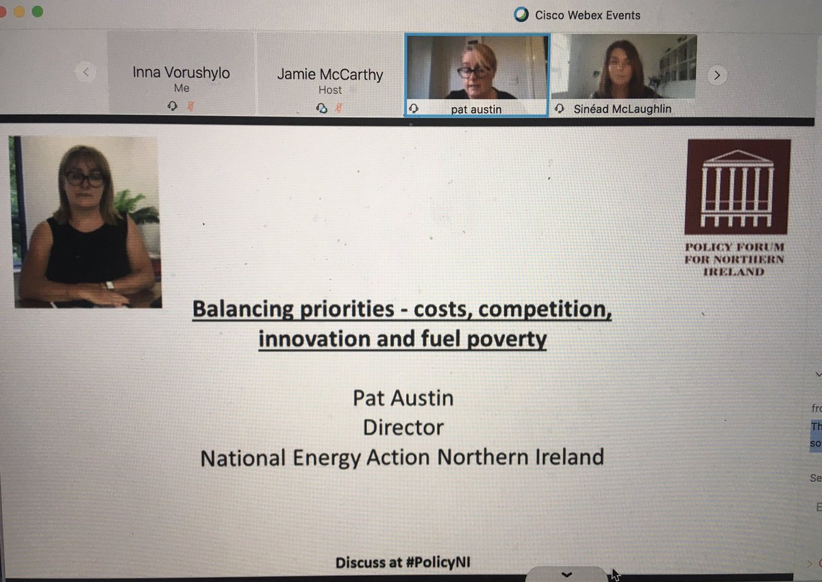 IVorushylo's tweet photo. Pat Austin highlights important issues about NI fuel poverty, excess winter deaths and balancing priorities in NI energy transition @policyNI @NEA_NIreland https://t.co/vEs1G5tBmr