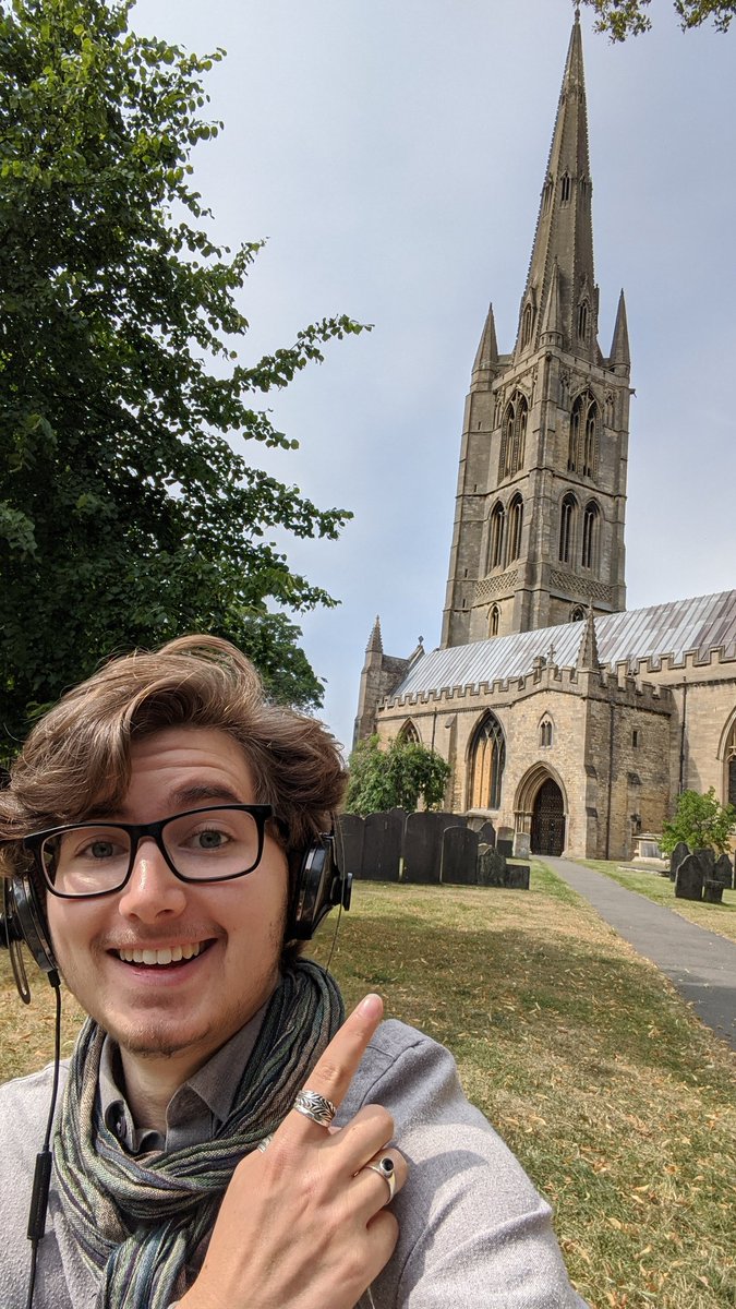 This is me. I'm trans and I just Really like churches. Sometimes I climb up them because I insist upon living my best life.