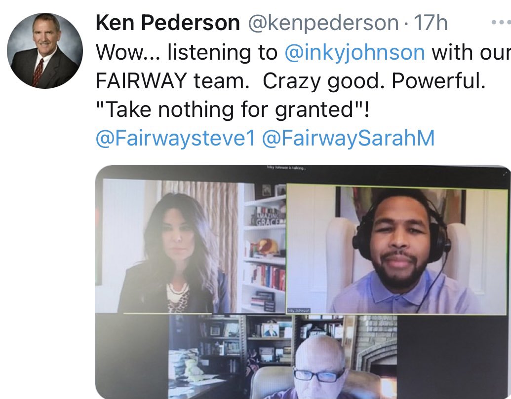 Fairwaysteve1's tweet image. #wednesdaythought @Fairway_SherriA @kenpederson @SeanParnellUSA @Holly_Mattson1 @LouiseThaxton @FairwaySarahM @inkyjohnson @AmberSmithUSA @JuliefFry @BobbyRank @jayhawk0824 @PaulWalnick @BettyGraham71 @JoeTheisen22 @FairwayMortgage @amy_slotnick @briantutt5 @FairwayRandy @lorily