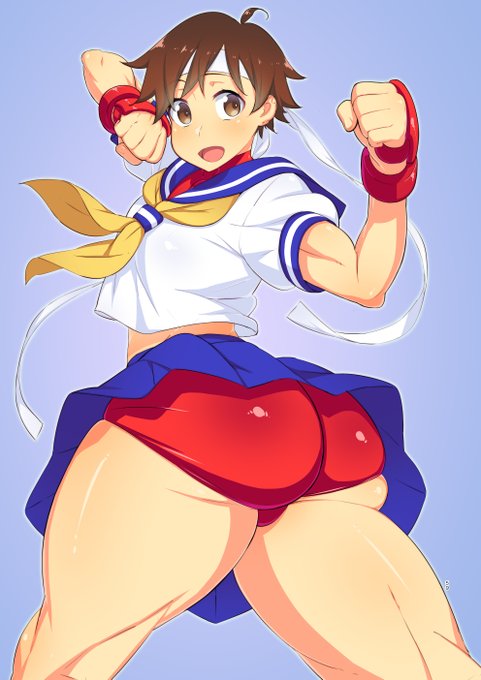 #StreetFighter の
さ·く·ら 
