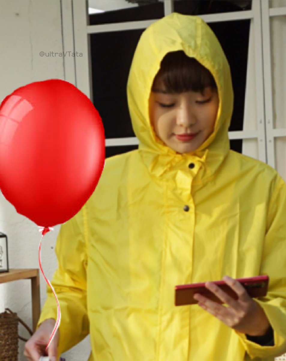 ultraVTata's tweet photo. Am I too late for Halloween? 🤣 

#KimDaMi https://t.co/WzEJxidyPP