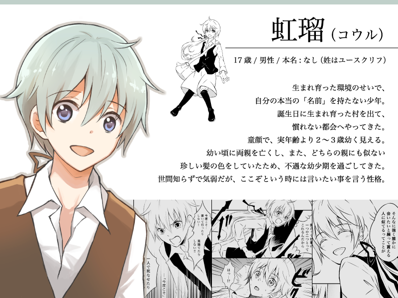 お宅の創作主人公さんを見たい 生まれた村のややこしい慣習のせいで自分の 名前 Mizu 3話目準備中の漫画 お宅の創作主人公さんを見たい 生まれた村のややこしい慣習のせいで自分の 名前 Mizu 3話目準備中の漫画