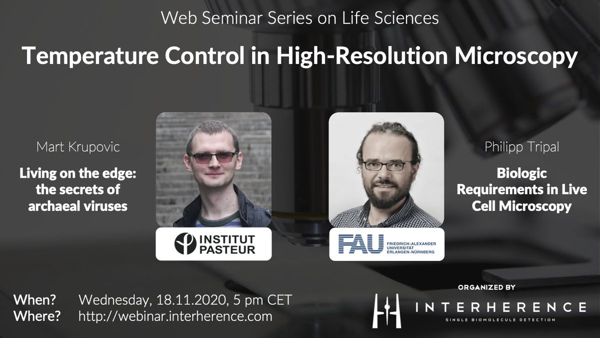 interherence's tweet photo. Our webinar on temperature control in high resolution microscopy is about to start at 5 pm CET. You can still register at https://t.co/b5fhRaoR2q #VAHEAT #lifescience #microscopy #temperature https://t.co/4jP0qFJBL5