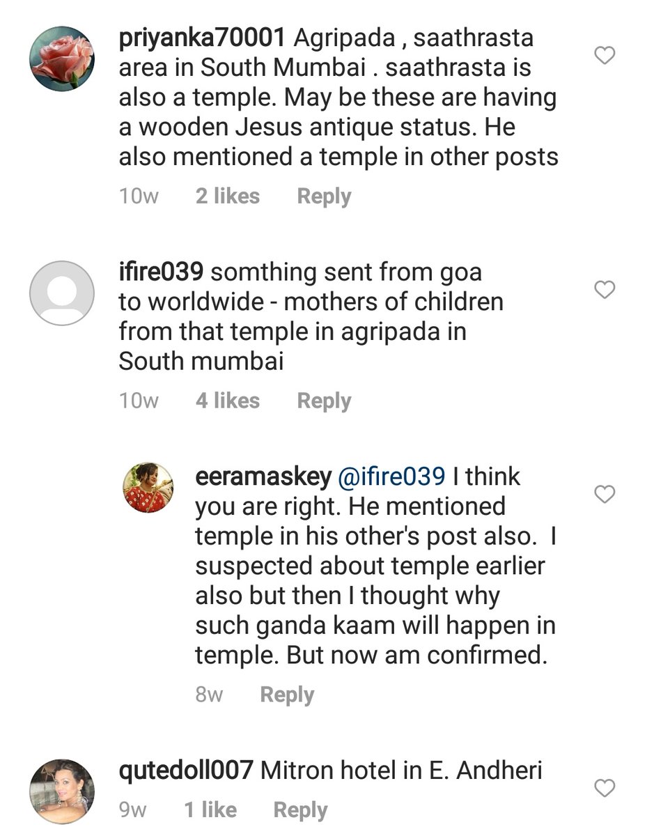 12/nMay 30.Mentions old bombay in another post too, and goa. #AmitShahJiExpediteSSRCase