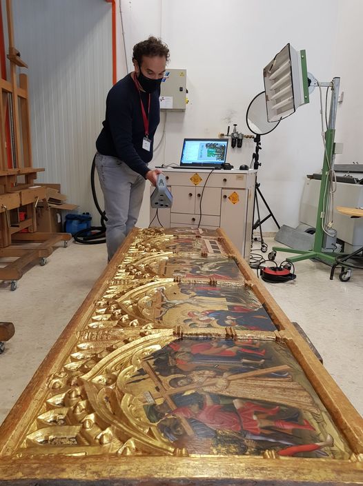 AQinstruments's tweet photo. Nuestros clientes GVA Institut Valencià de Conservació, Restauració i Investigació utilizan los escáneres @Artec3DScanners para la digitalización y posterior análisis e investigación de la predela del retablo del Centenar de la Ploma https://t.co/NrMg81rTxS
#artec3d #gva https://t.co/CM7VdurRnr