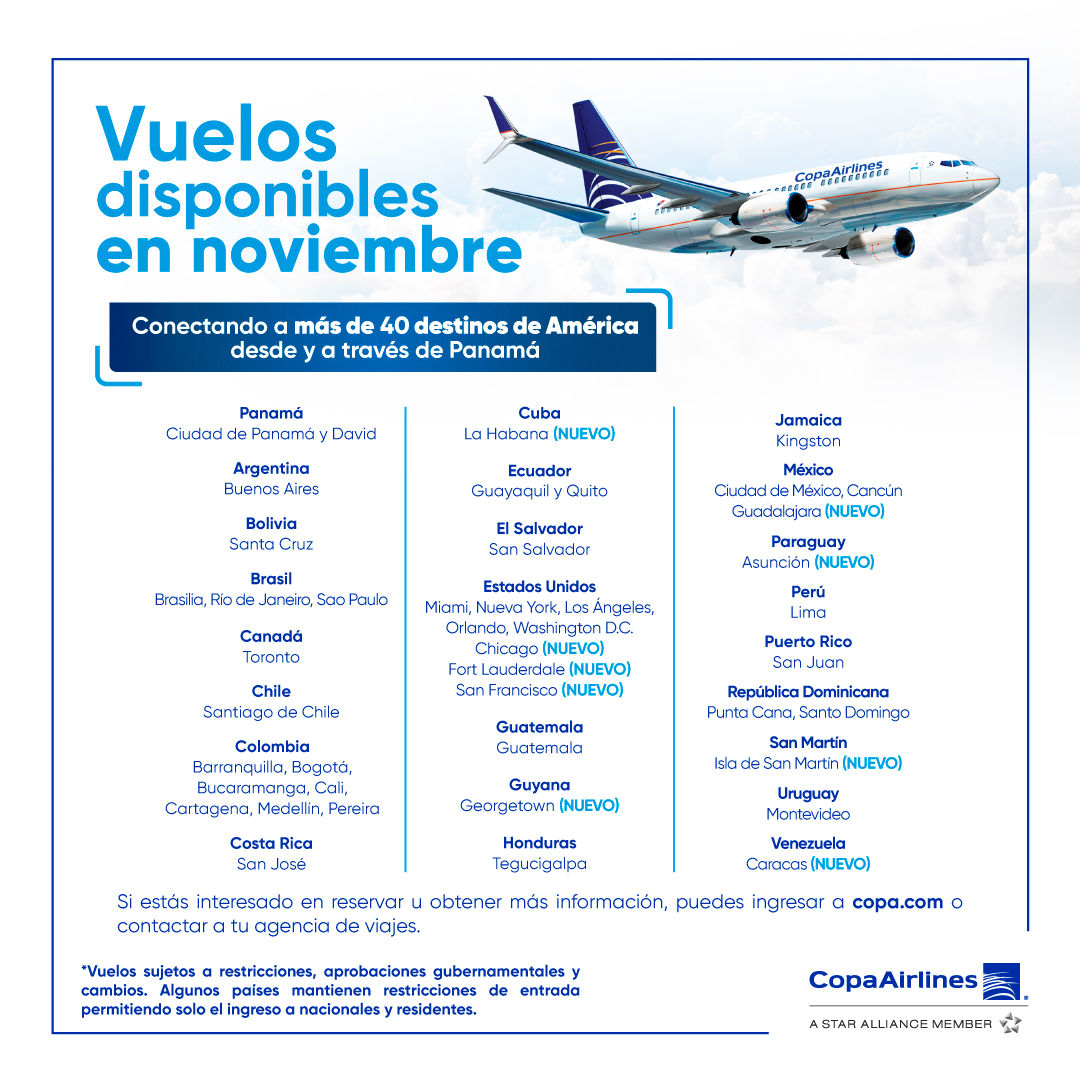 Copa Airlines - Compañía Panameña de Aviación - Foro Aviones, Aeropuertos y Líneas Aéreas