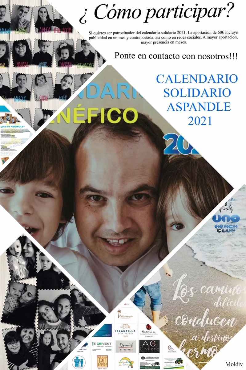🟡🔵 Y tú? Te unes a nuestro CALENDARIO SOLIDARIO 2021??? 👇🏻👇🏻 Si eres empresa, colabora con nosotros. Te necesitamos!!!