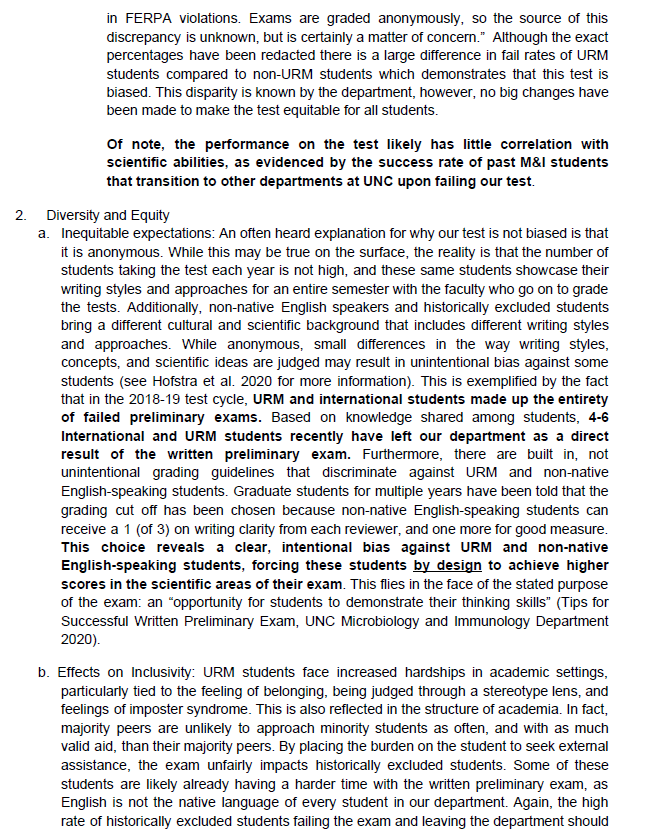 UNC SACNAS tweet media