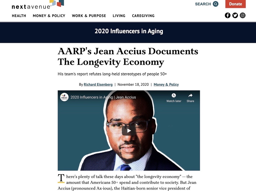 J. Suh (@timeuse) on Twitter photo Great insights on #LongevityEconomy reports and aging issues by <a href="/JeanAccius/">Dr. Jean C. Accius</a> says "aging is a social justice issue" in <a href="/NextAvenue/">Next Avenue</a> <a href="/richeis315/">Richard Eisenberg</a> #InfluenceAging
tinyurl.com/y4rmd778 Great insights on #LongevityEconomy reports and aging issues by <a href="/JeanAccius/">Dr. Jean C. Accius</a> says "aging is a social justice issue" in <a href="/NextAvenue/">Next Avenue</a> <a href="/richeis315/">Richard Eisenberg</a> #InfluenceAging
tinyurl.com/y4rmd778