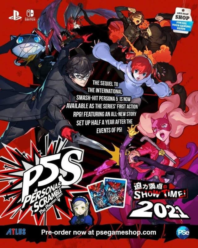 PersonaSpain's tweet image. [RUMOR] La tienda de Indonesia PS enterprise ha comenzado a aceptar reservas para la versión occidental de Persona 5 Scramble, indicando como fecha de lanzamiento febrero de 2021. Se suman además más tiendas en Pakistán y Singapur #Persona5Scramble #P55