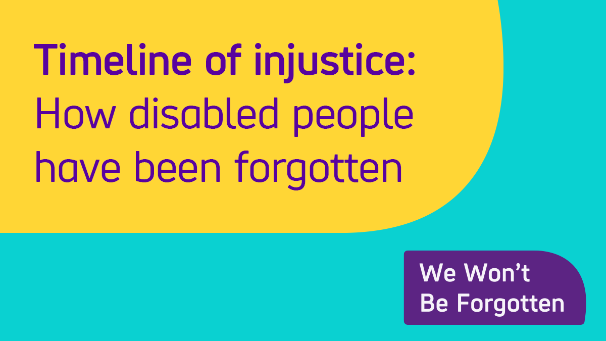 At  #PMQ Boris Johnson rejected disabled people being disproportionately affected by Covid, claiming government has done “everything we can to reach out to disabled groups.”This is not true. We've lacked vital support, and been routinely forgotten. Here's how   #WontBeForgotten