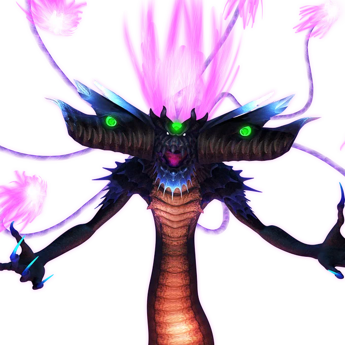 Final Boss of Sonic Unleashed, the true god of destruction; Dark Gaia!  

I never notice how truly horrifying the perfect form was until working on this model... all of those... tongues... 