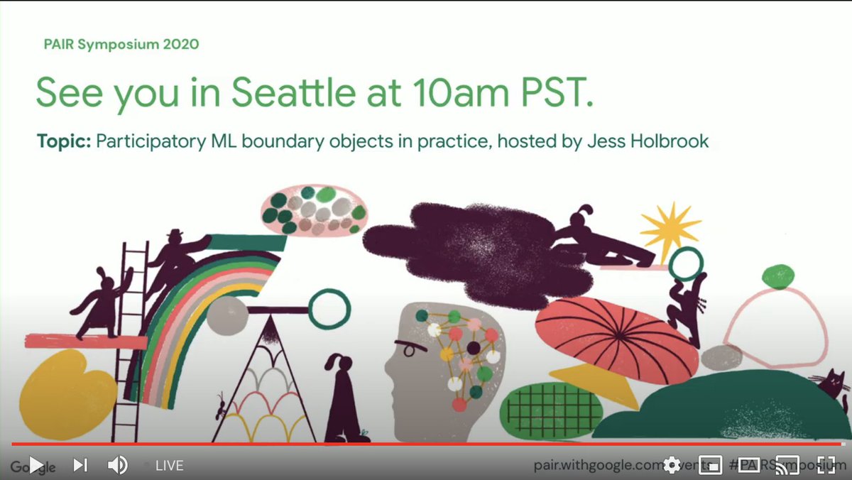michellercarney's tweet photo. I am SO excited to join the #PAIRSymposium Seattle Session today at 10AM PT, with @jessscon's panel discussion ft: @hannawallach @annaridler Mindy DelliCarpini @dxmartinjr!
Live stream for yourself!๐คโถ๏ธ๐ฅ https://t.co/OjL7vbNXEa https://t.co/CddiQbgZsb