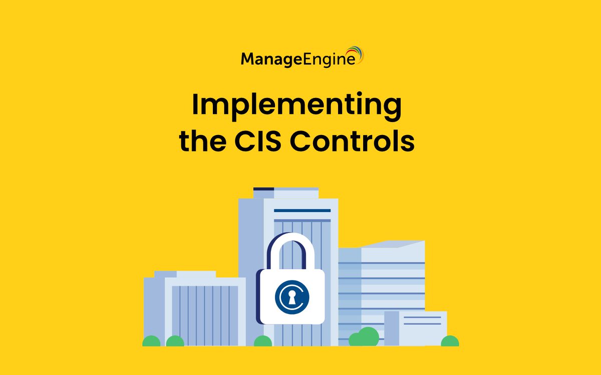 manageengine's tweet image. ManageEngine&apos;s suite of IT management solutions can help you meet the discrete CIS Controls® requirements, and aid your organization in developing a best-in-class security program to achieve better cyber hygiene.
Visit: mnge.it/mecis
#CIScriticalsecuritycontrols #MECIS