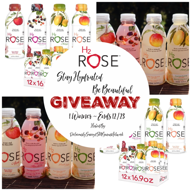 DeliciouslySavv's tweet photo. 🎉Giveaway Alert🎉Enter To Win The H2Rose Stay Hydrated ~ Be Beautiful Giveaway! (1 Winner ~ Ends 12/23) @DrinkH2rOse HolidayGiftGuide2020🎁

Enter Here👉🏼https://t.co/jdW7SYwWrC via @DeliciouslySavv https://t.co/fiw0fN5Jan