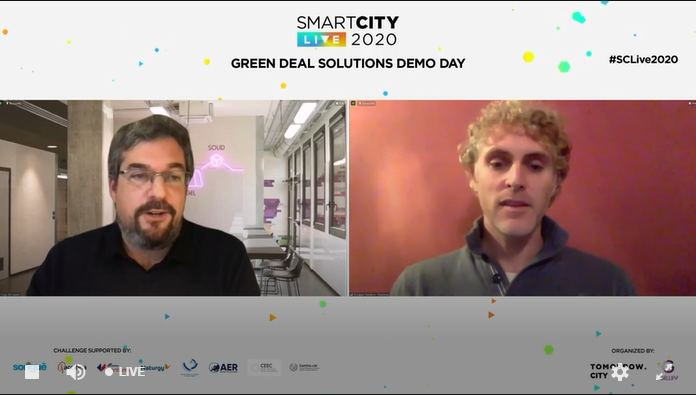 SmartCityexpo's tweet photo. Starting now, #GreenDeal #DemoDay by @_tomorrowcity
We'll find out who are the winners from the 5 finalists!
@EnergyStarke
@EnerbrainLive
#HonextMaterial
@Envirosuite_Ltd
@RECYLINK
Hosted by @bibahub!
#SCLive2020
https://t.co/dOxQgkzcSE https://t.co/rpUupDBRhd