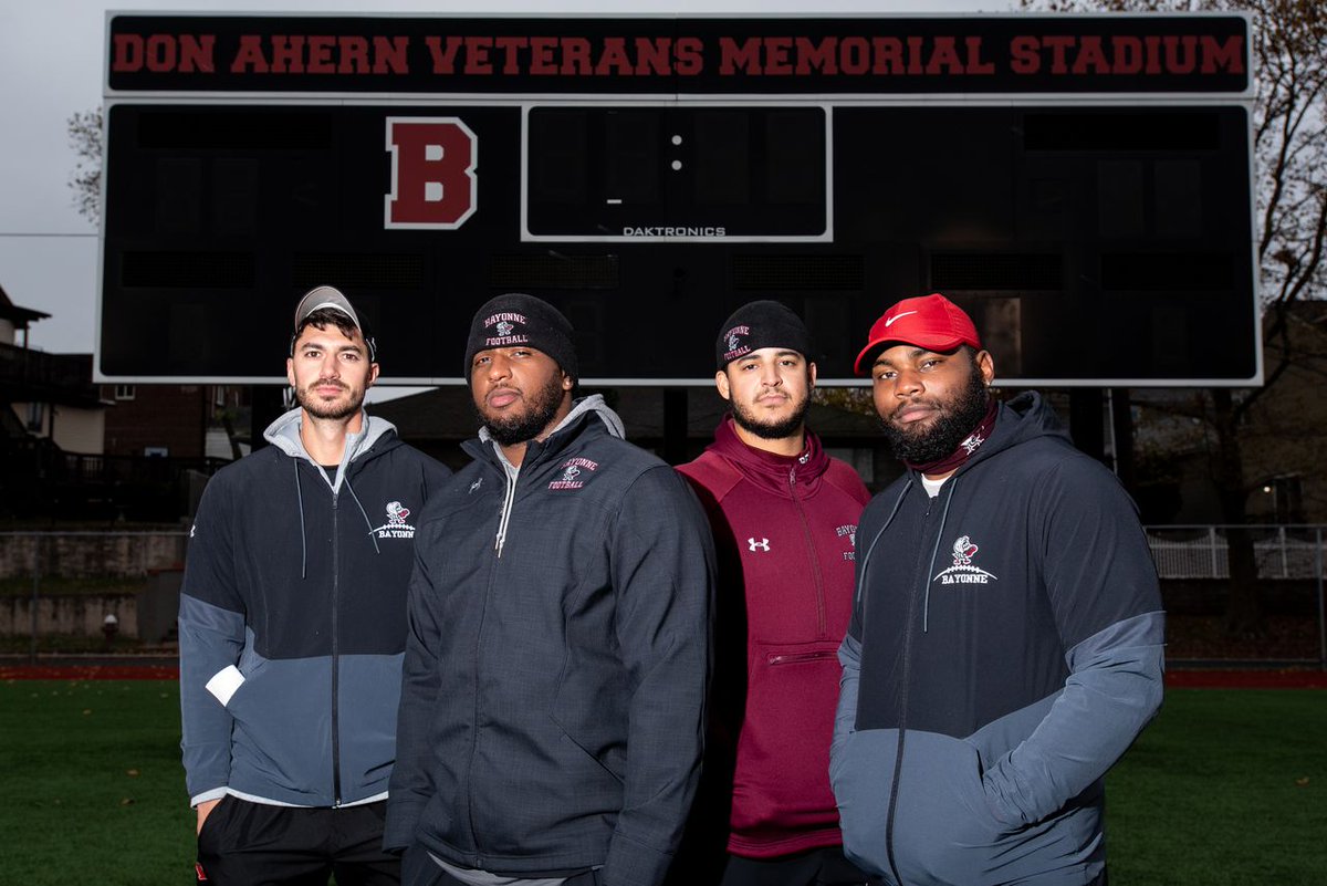 NJ_Sports's tweet photo. From Rutgers to Bayonne: New assistant football coaches look to bring past playing success to Bees https://t.co/LSscZy1wqo https://t.co/DQ8VRcWhKu