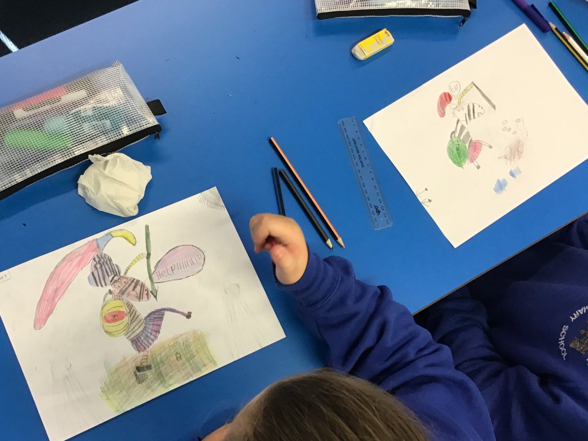 Y4 <a href="/RedesdalePrim/">Redesdale Primary</a> were very excited to take part in the digital #NCBF20 WITH <a href="/NorthTyneLibs/">North Tyneside Libraries</a> Thank you to <a href="/gnorthfield/">Gary Northfield</a> for his tutorial of Julius Zebra - the class didn’t stop talking about it all day! 🤩