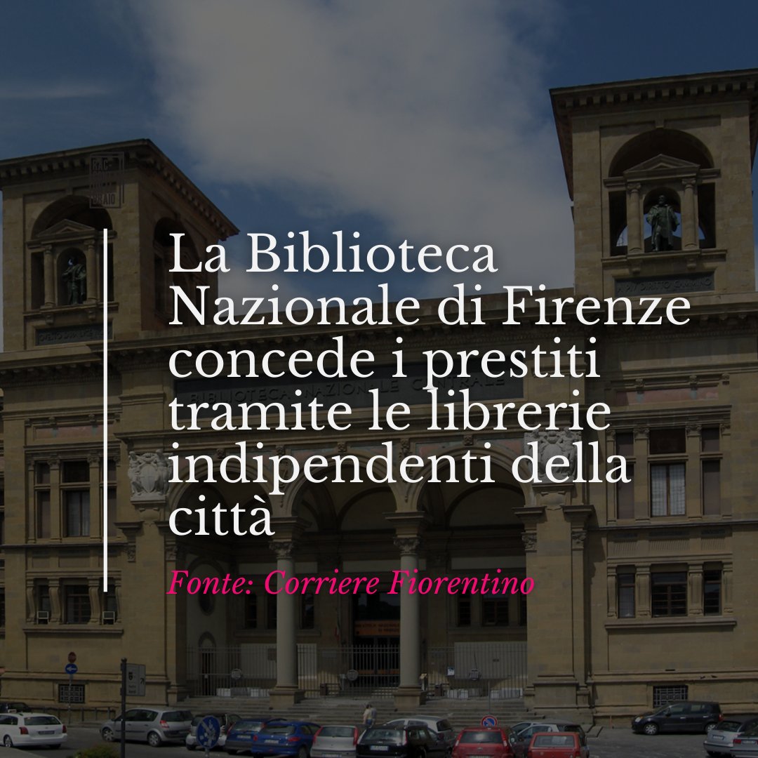 Si chiama #Librioteca, ed è l’iniziativa che coinvolge le librerie indipendenti fiorentine nelle quali sarà possibile prendere in prestito i libri della Biblioteca Centrale di Firenze.