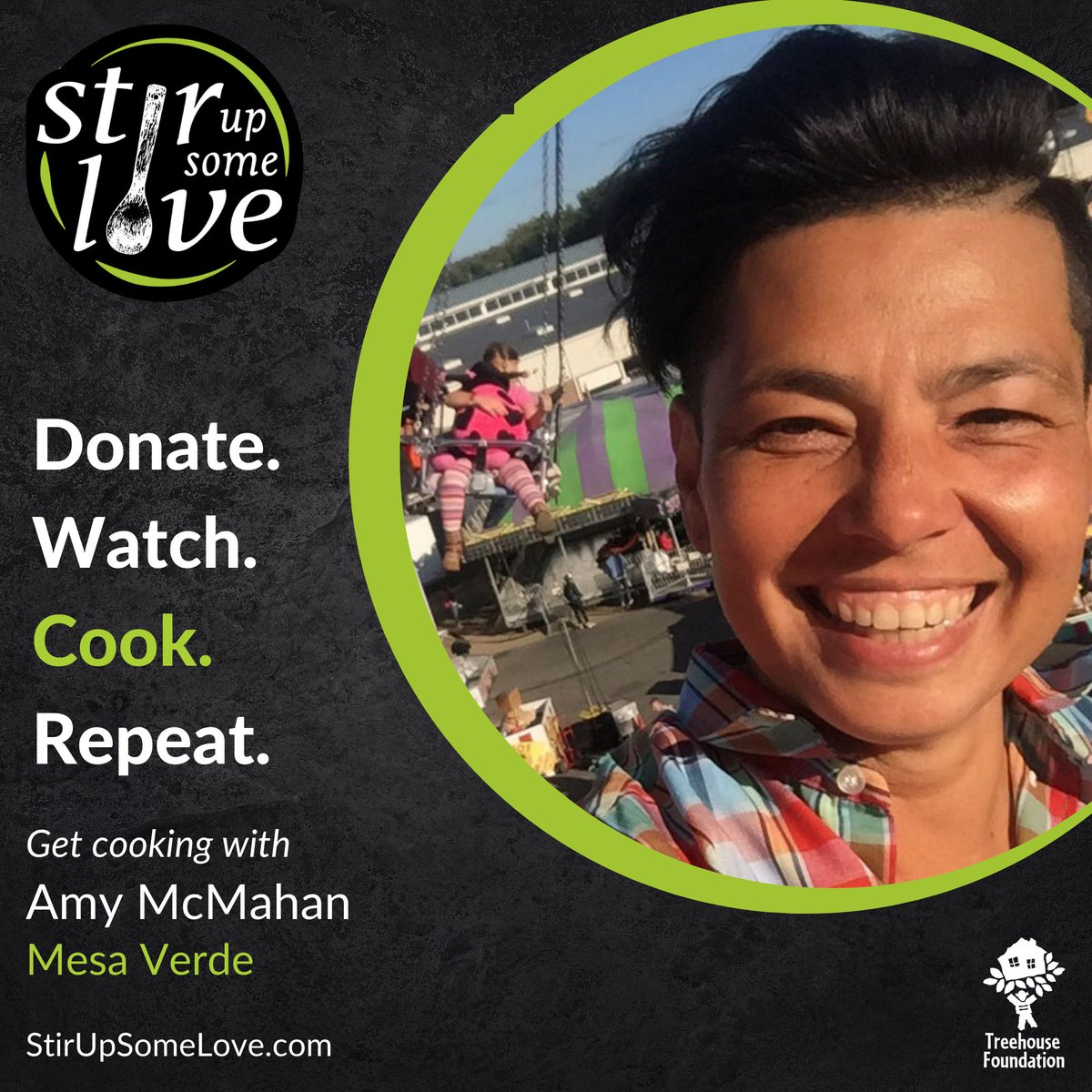 Treehouse_Fdn's tweet photo. Amy McMahan’s Focaccia recipe is perfect for those who have ventured into breadmaking during these times of quarantine and are looking for something new – and simple!  Donate now to watch the episode - half of the proceeds go to Mesa Verde! #StirUpSomeLove https://t.co/L6aKdnnoS0 https://t.co/9irui2oCin