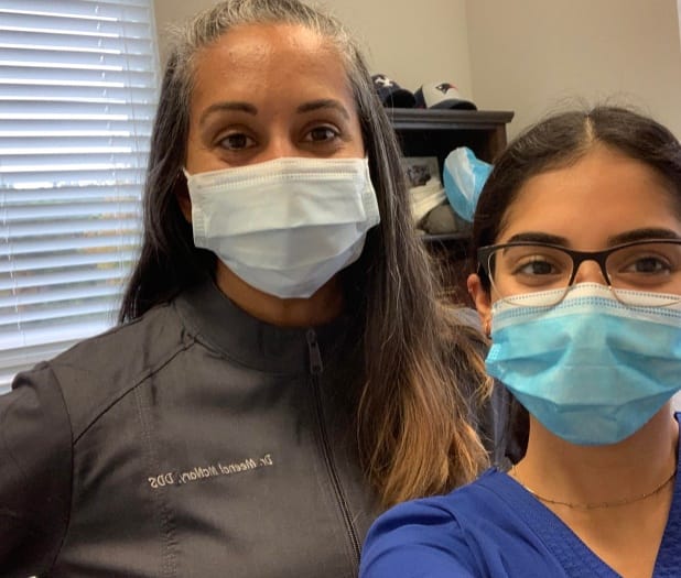 As a result of the CHS Army JROTC Guest Speaker Program, Cadet Janet Lopez was able to shadow Dr. Meenal McNary to learn about dentistry.