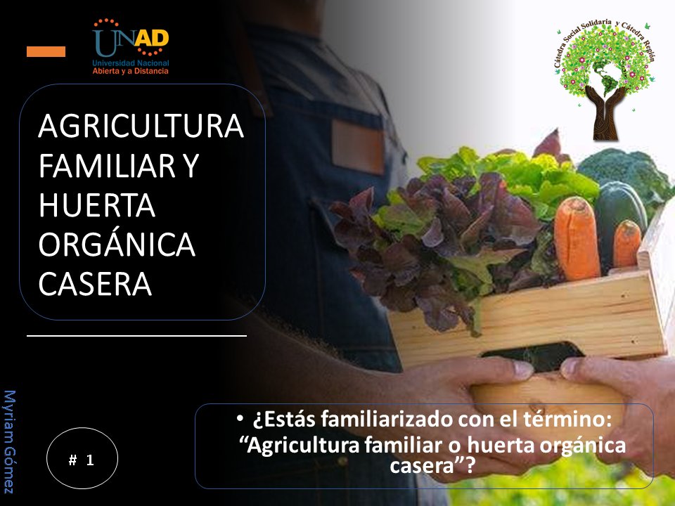 AccinSolidaria3's tweet photo. ¿Estás familiarizado con el término: “Agricultura familiar o huerta orgánica casera”? #SERVICIOSOCIALUNADISTAENCASA #huertaorganica #HuertaEnCasa #agriculturafamiliar #epocasdecovid #familiarizateconlahurtaencasa https://t.co/ZN9zu1oSWD