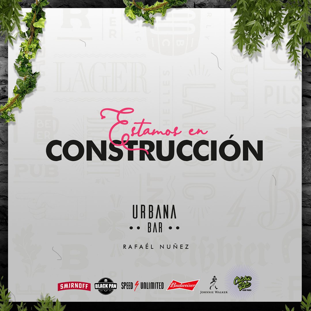 Dentro de poco vamos a presentarte una nueva opción en el cerro

#URBANA #BAR