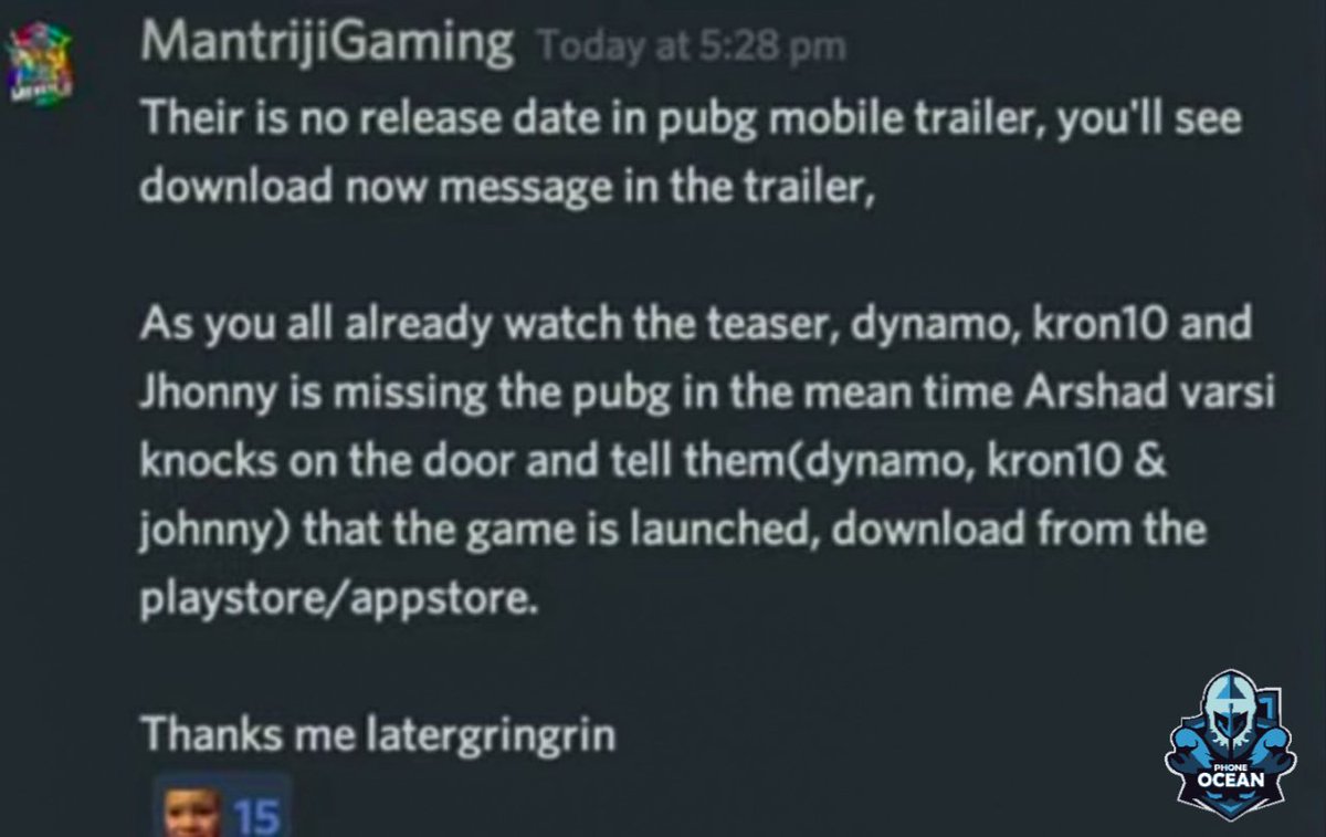 PhoneOcean's tweet photo. Final script of pubg Mobile india Trailer.
@kronten @RealMaxtern
@PUBGMOBILE_IN @TSMentGHATAK 
Leak bolte Public 🤫🤫 Trailer ✅done.
#pubgmobileindiatrailer https://t.co/ndf1esObCA