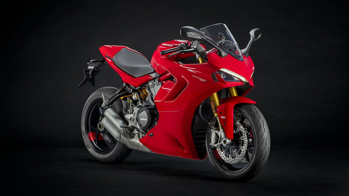 DucatiMotor's tweet photo. Unleash your sporty emotions! We’re excited to unveil your way to sport with the redefined #SuperSport950, the brilliant #PanigaleV4SP with an aggressively stylish look &amp; true #Ducati spirit, as well as the exciting #TK01RR powered by THOK https://t.co/HlVhZitRsV 
#DWP2021 https://t.co/uqjVZqFjse