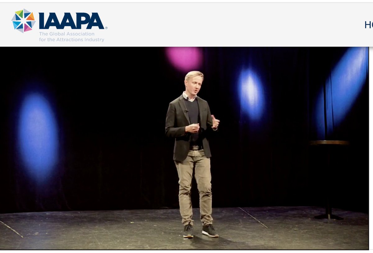 AttractionPros's tweet photo. "We're not a roller coaster business, or an ice cream business, or an event business. We're a people business, and we can never forget that."
@veilstrup
@IAAPAHQ #IAAPAExpo #VEC2020 https://t.co/HhXSr6wbU7