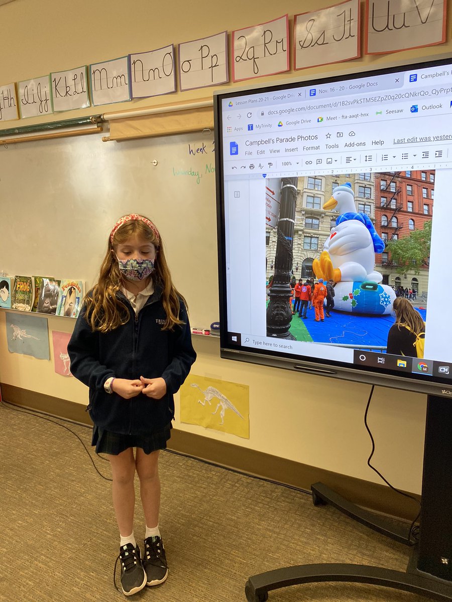 Practicing presentation skills and getting ready for Balloons over Broadway STEAM project 🎈🙌 #TrinityLearns <a href="/marley_sapp/">Marley Sapp</a>