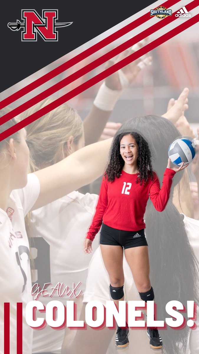 Nicholls_VB's tweet photo. #WallpaperWednesday ‼️  Sophomore setter, Jaida Felix is featured on todays screensaver  🤩

#GeauxColonels #NSU #NichollsVB #SouthlandConference #NCAAVOLLEYBALL https://t.co/ElujZhx760