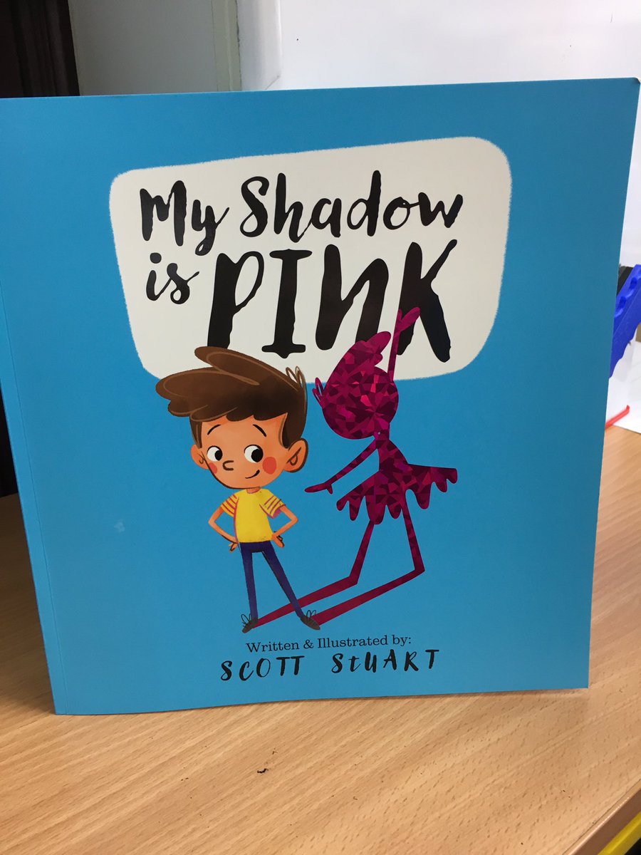 Today for well-being Wednesday we read this story by Scott Stuart. We talked about the moral of the story. I was super impressed by the children in P3 and their discussions about always being themselves! <a href="/SchoolBroomhill/">BroomhillSchool</a> #healthandwellbeing #myshadowispink #uniqueindividuals