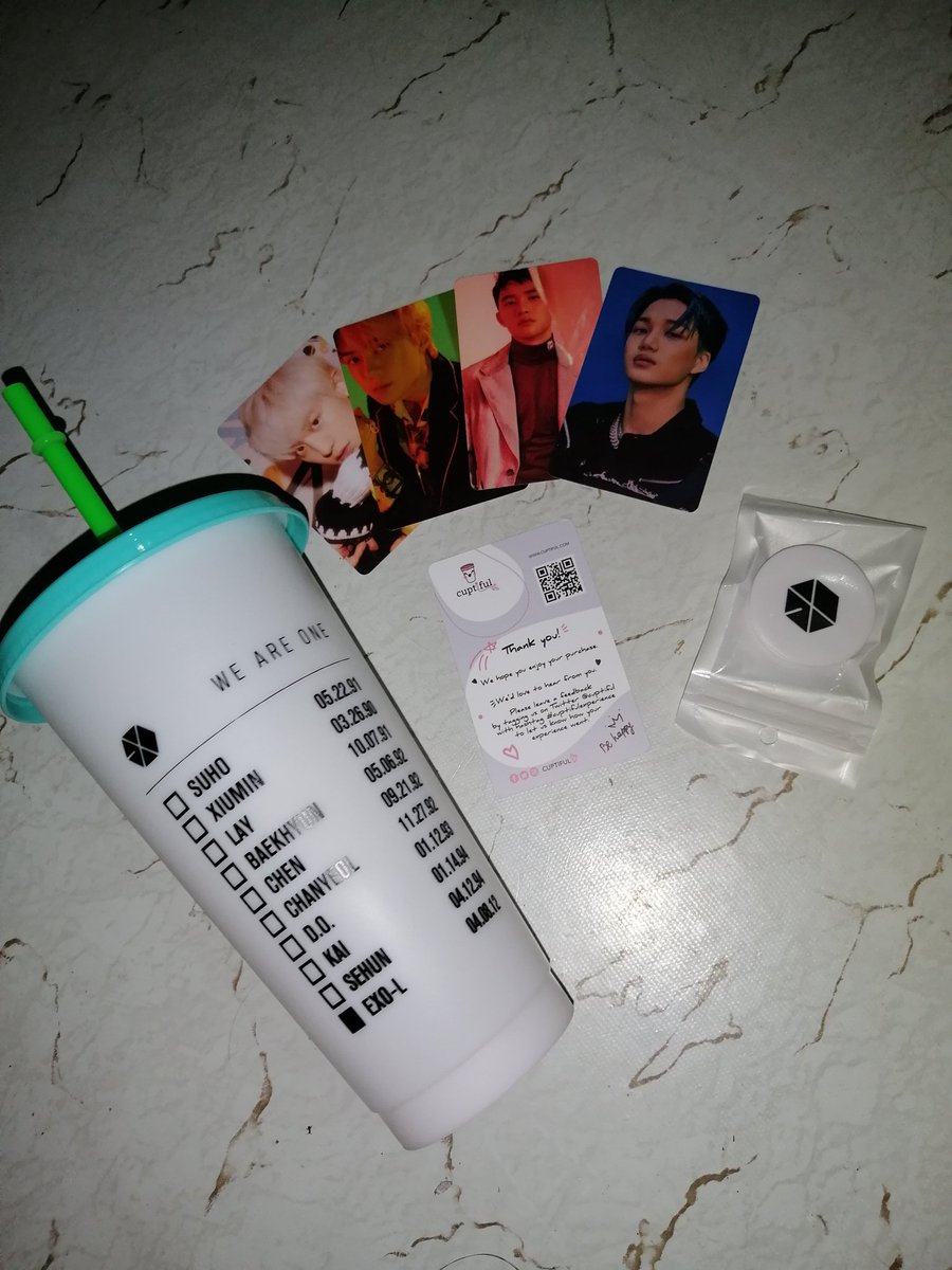 louluhandeer's tweet photo. Thank you so much @cuptiful for this color changing cups. Though delivery time got more than a week due to typhoon, still, the product is worth the wait. Satisfied EXO-L here ❤️😍
#cuptifulexperience https://t.co/sf1blaVe9r