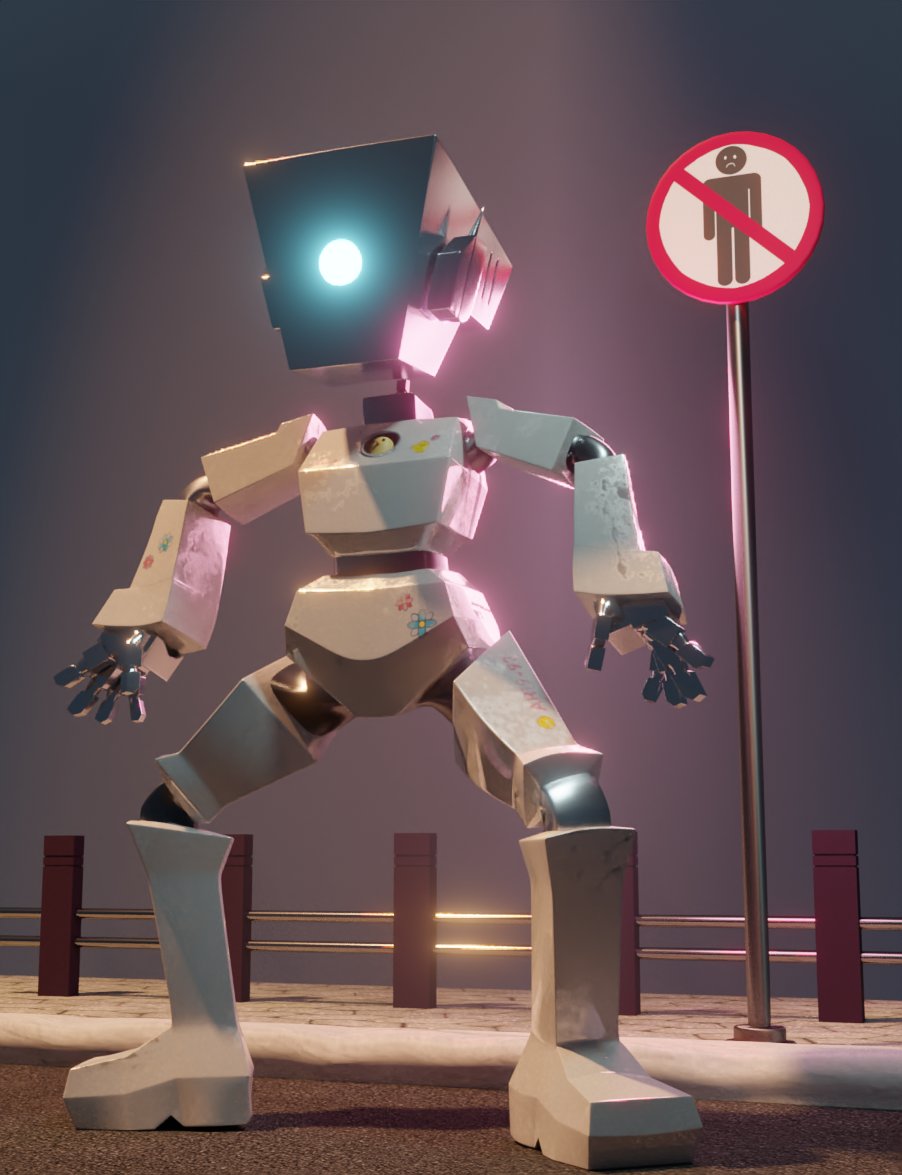 ana_neela's tweet photo. No humans allowed
#blender #3dmodeling #robot https://t.co/o7lrIcrYNi