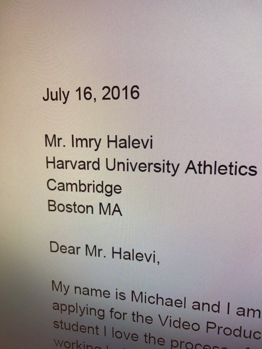 I’ve received SO MANY cover letters with the wrong name and wrong university, it's not even funny. It shows such a lack of attention to detail. It tells me more about you than the rest of the cover letter and resume./18