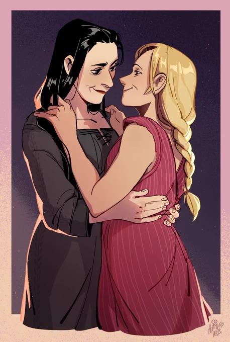 hicsqueak commission for @foxx__queen !!! i got indoctrinated on stream yesterday and ended up reading fic so i spend my morning doing the 2nd image 2 cope ? 