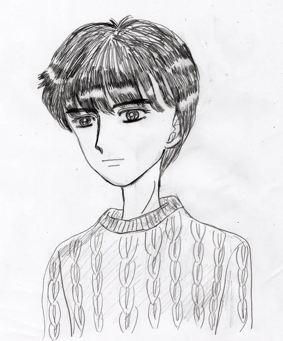 私なりの真壁俊
#落書き #練習画 #アナログ #ときめきトゥナイト https://t.co/X9aeb2c8Ct 